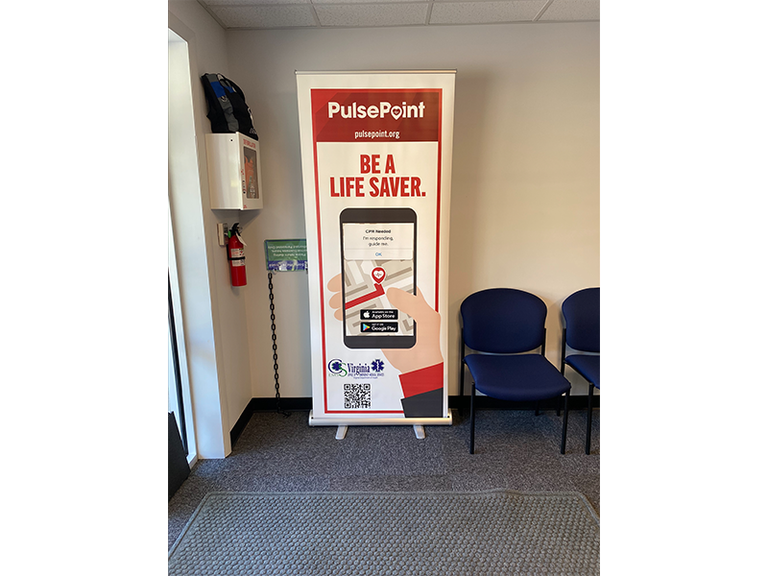 CSEMS PulsePoint Respond Retractable Banner