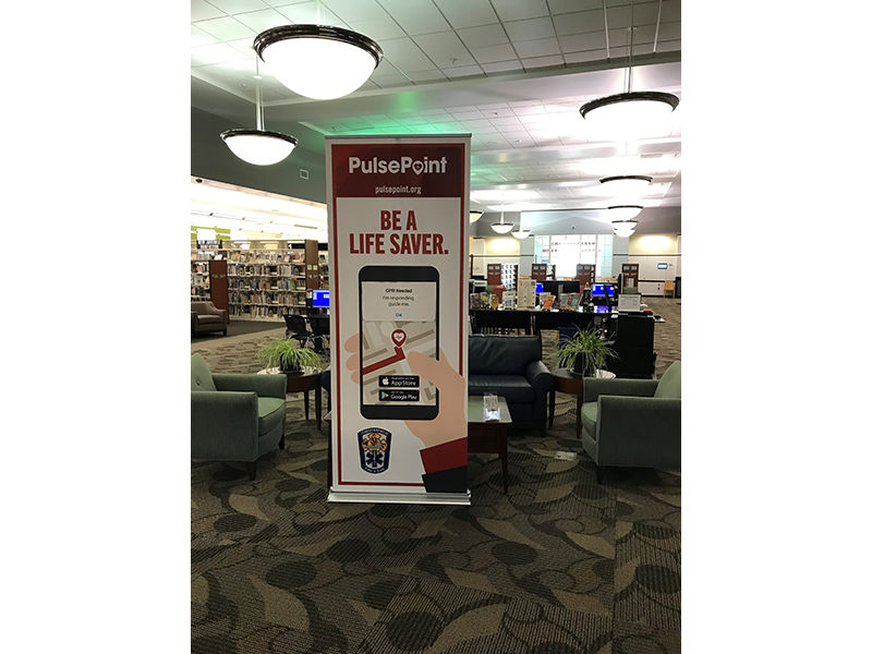 Chesterfield (VA) PulsePoint Retractable Banner