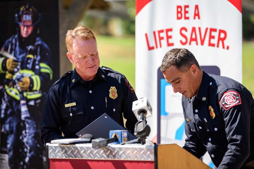 PulsePoint survivor recognition event in Livermore CA.