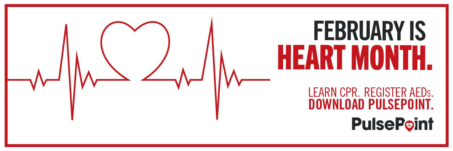 Image of Pulse Point Heart Month Toolkit Email Twitter Header AED Respond