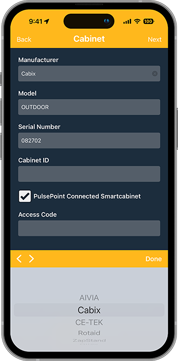 PulsePoint AED Smartcabinet Details