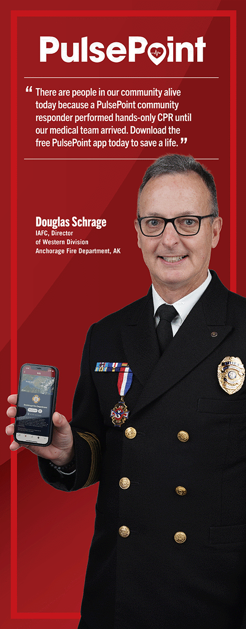 Fire Chief Douglas Schrage