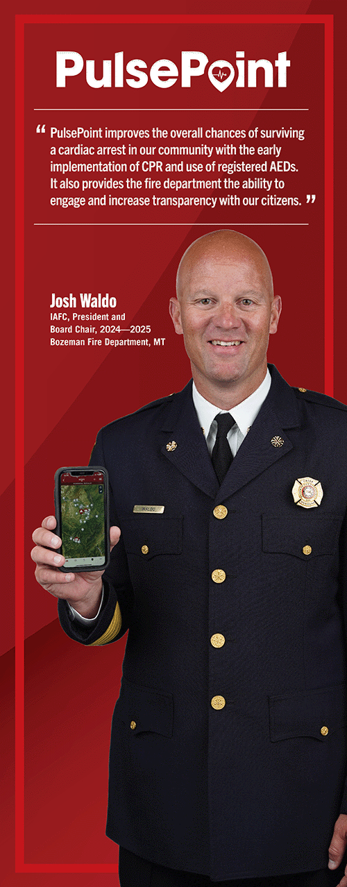 Fire Chief Josh Waldo