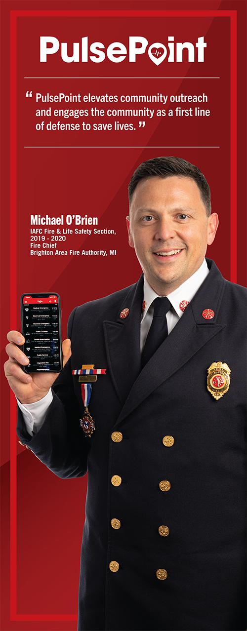 Fire Chief Michael O'Brien.