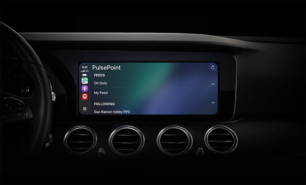 PulsePoint CarPlay Feed List