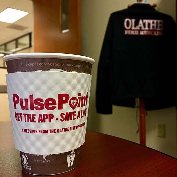 PulsePoint Coffee Sleeve.