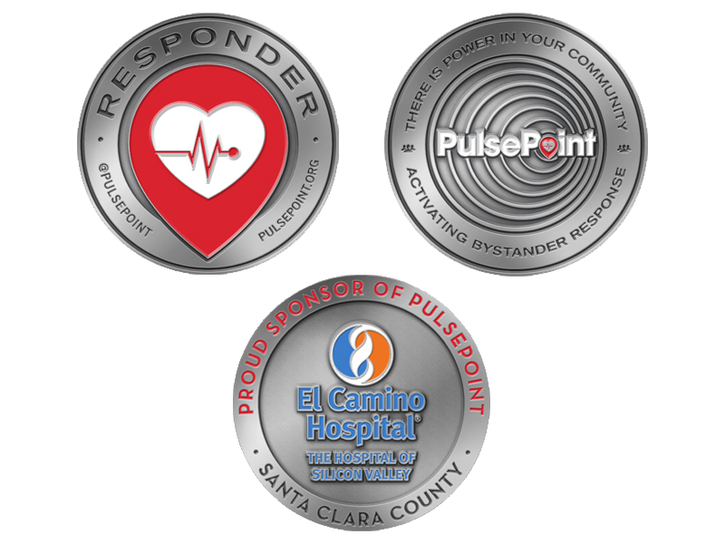 PulsePoint Challenge Coins.