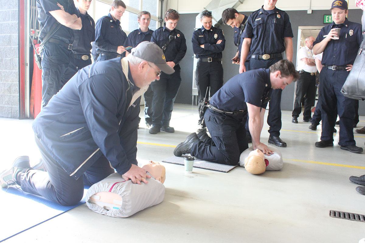 Fairbanks PulsePoint Press Conference CPR Training