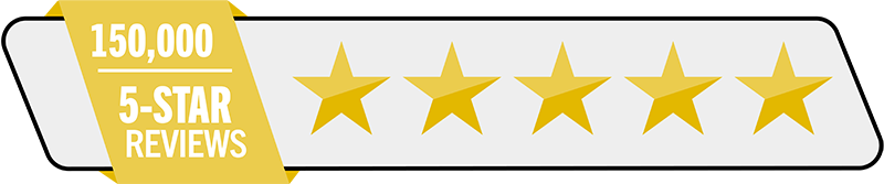5-Star App Store Reviews Badge