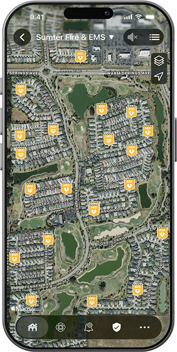 PulsePoint Respond AED Map Layer