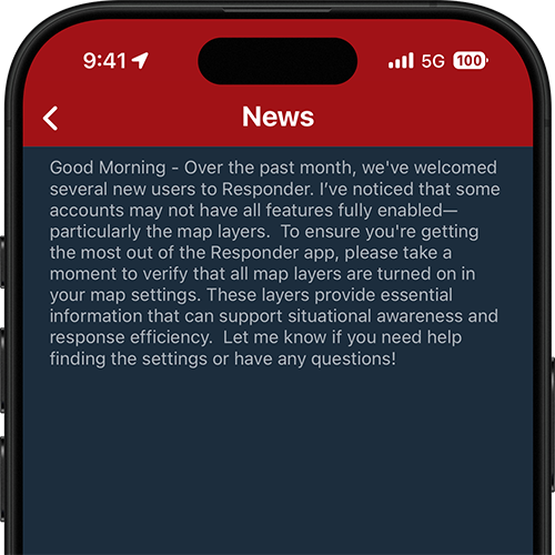 PulsePoint Respond Agency Message
