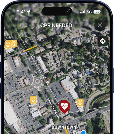 PulsePoint Respond CPR Needed Alert Screenshot