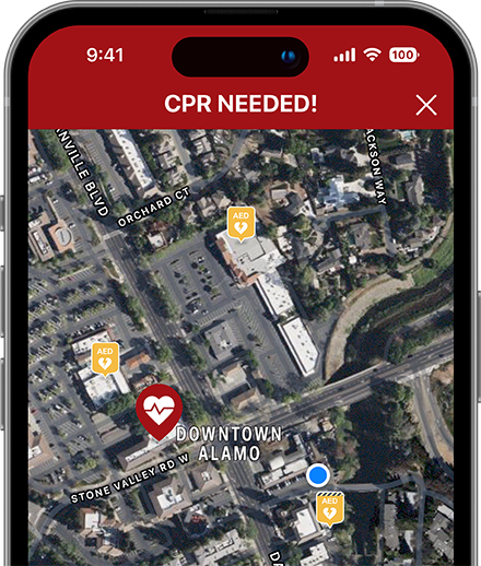 PulsePoint Respond CPR Needed