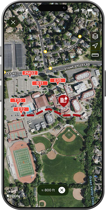 PulsePoint Respond Distance Measuring (Hose Lay)