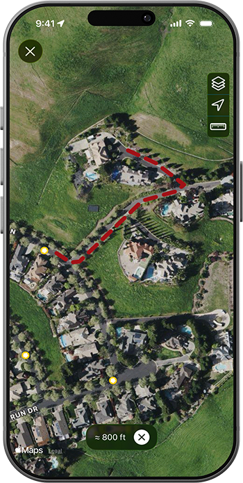 PulsePoint Respond Distance Measuring (Hydrant)