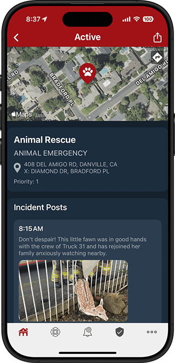 PulsePoint Respond Incident Post