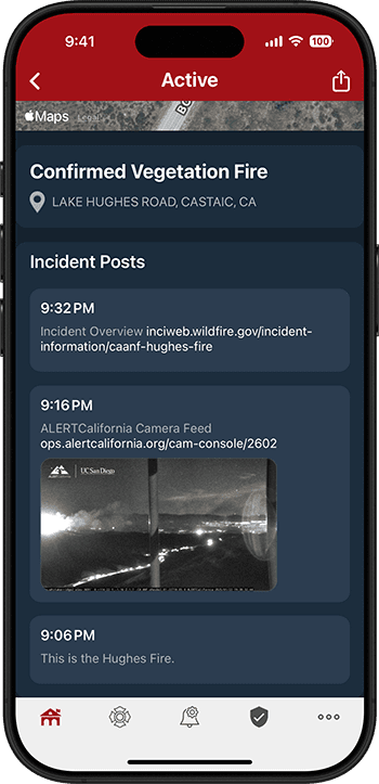 PulsePoint Respond Incident Post