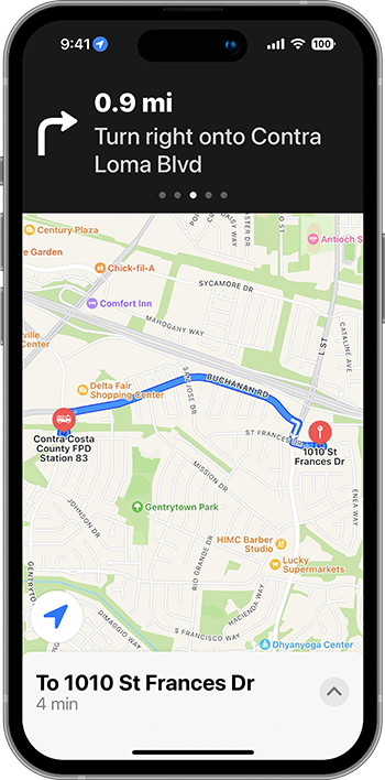 PulsePoint Respond Incident Routing Apple Maps
