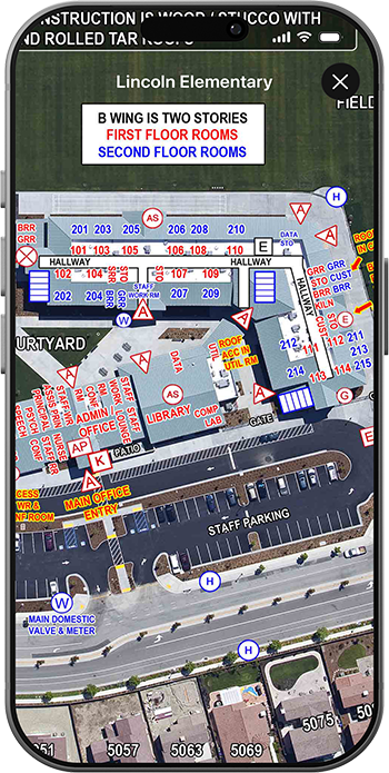 PulsePoint Respond Lincoln Elementary Preplan (Sample)