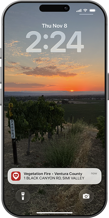 PulsePoint Respond Lockscreen Notification