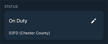 PulsePoint Respond On Duty Feed Status On Duty