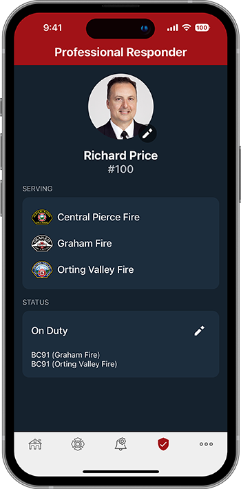 PulsePoint Respond Pro Responder Tab Multi Agency Notifications