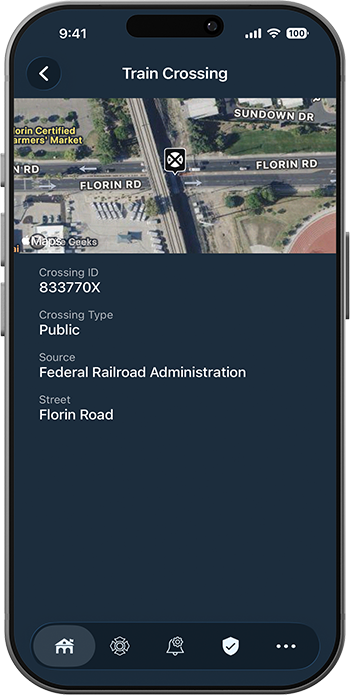 PulsePoint Respond Railroad Crossing