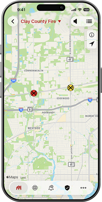 PulsePoint Respond Trainfo Railroad Crossing Map