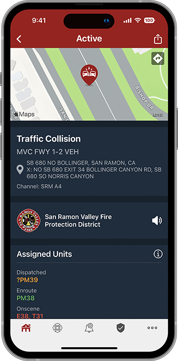 PulsePoint Respond Incident Detail