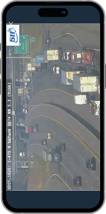 PulsePoint Respond Traffic Camera Image GDOT1025