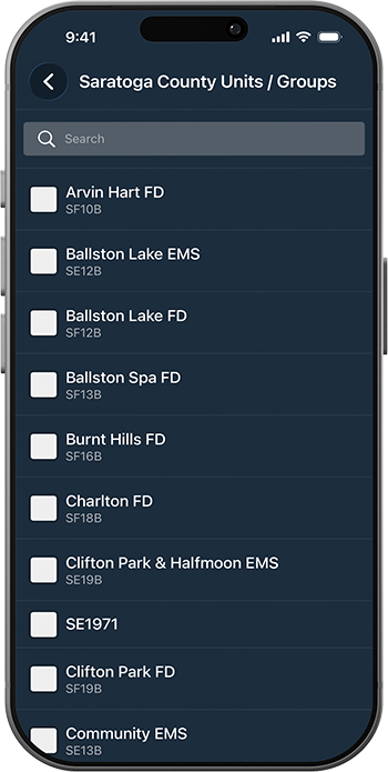 PulsePoint Respond Unit Group Definition (SC)