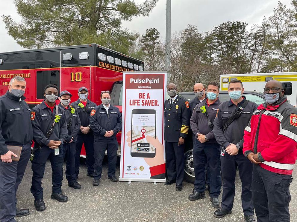 PulsePoint Launch Charlottesville VA