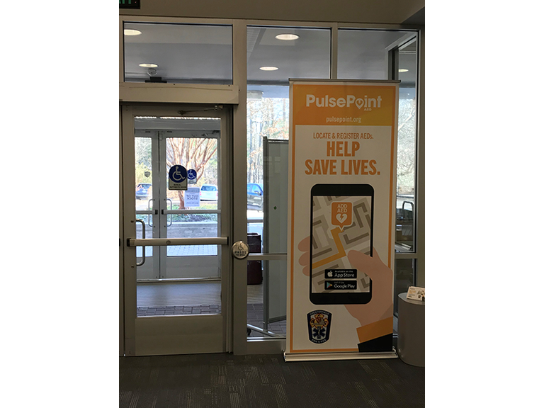 Chesterfield (VA) PulsePoint Retractable Banner