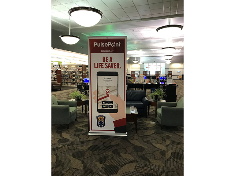 Chesterfield (VA) PulsePoint Retractable Banner