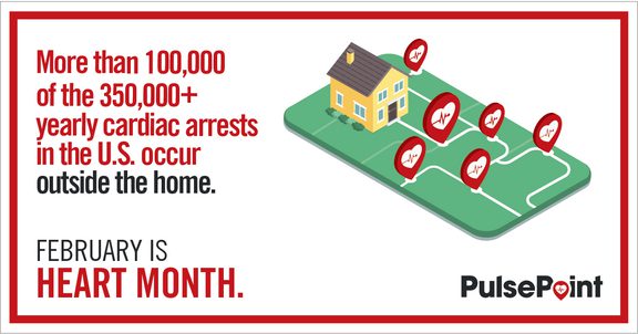 PulsePoint Heart Month Toolkit Social Image
