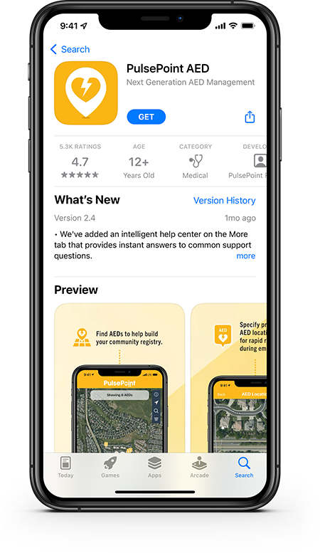 PulsePoint AED App Store