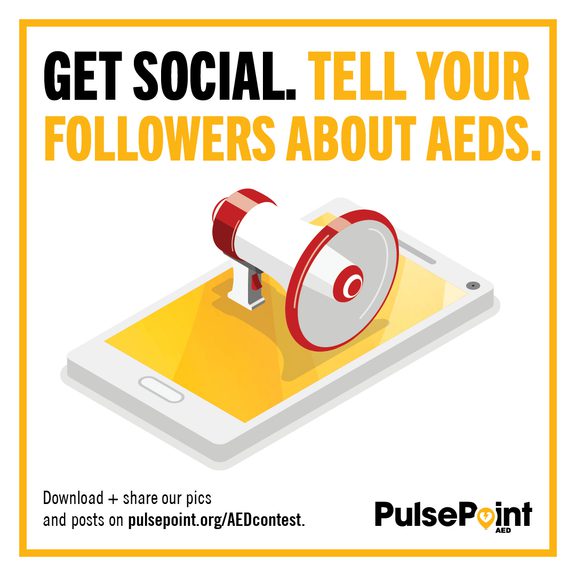 PulsePoint AED Awareness Social Media Campaign Asset
