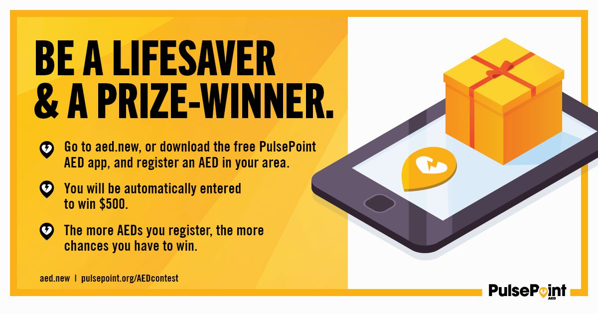 PulsePoint AED Awareness Social Media Campaign Asset