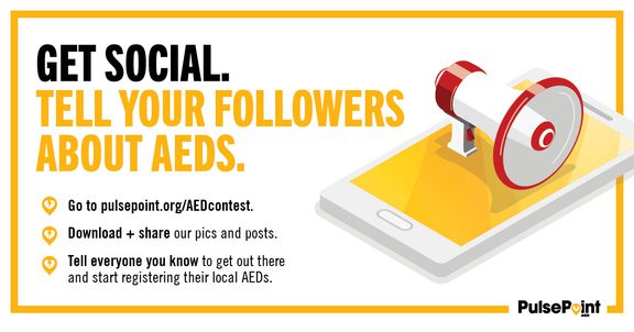 PulsePoint AED Awareness Social Media Campaign Asset