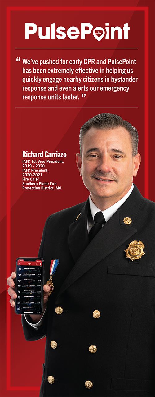 Fire Chief and IAFC President Richard Carrizzo.