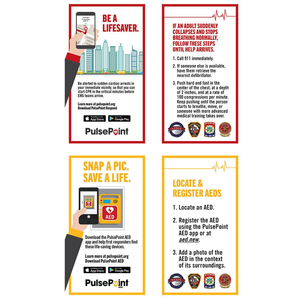 PulsePoint Outreach Biz Cards.