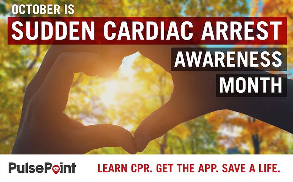 PulsePoint Cardiac Arrest Hands Social Media Asset.