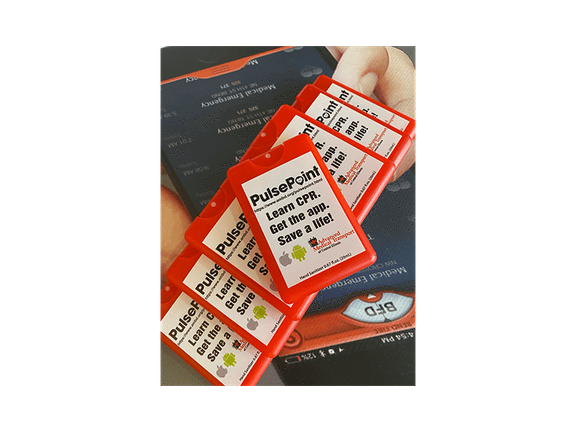 PulsePoint Promotional Items Hand Sanitizer.