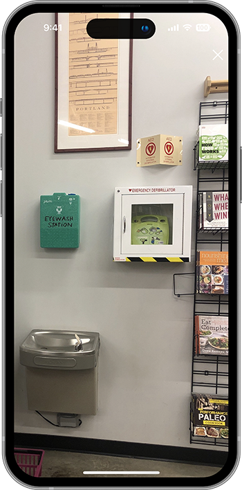 PulsePoint Respond Fullscreen AED Image