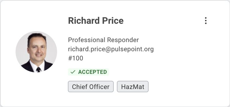 PulsePoint Respond Group Unit Responder Tags