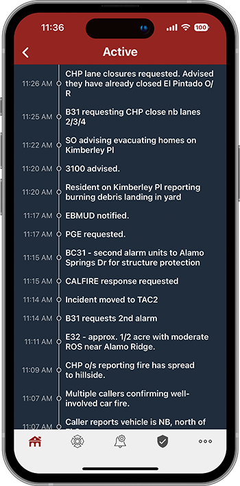 PulsePoint Respond Incident Narrative