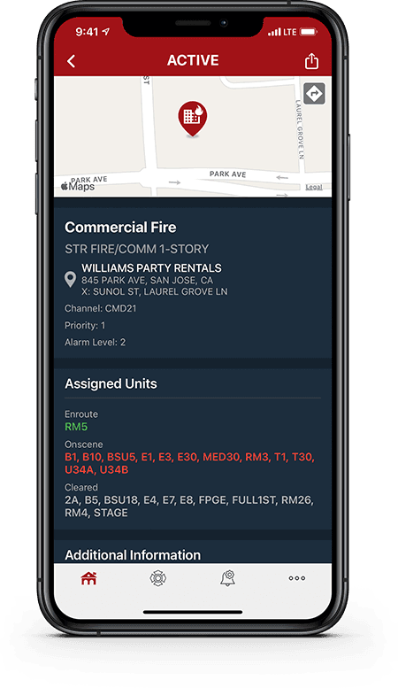 PulsePoint Respond Incident Detail