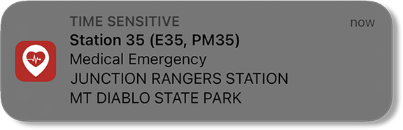 PulsePoint Respond Unit/Group Notification