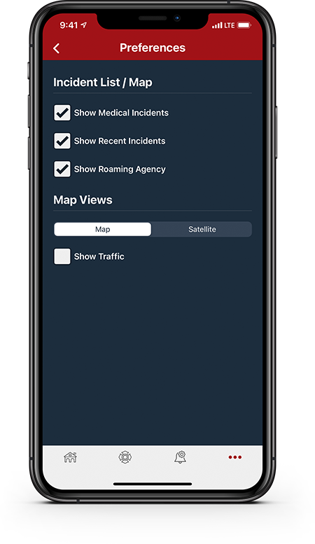 PulsePoint Respond Preferences