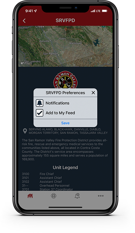 PulsePoint Respond My Feed Agency Profile